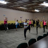 Fitness w świetlicy 09.11.2015
