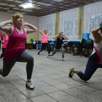 Fitness w świetlicy 09.11.2015