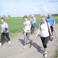 Marsz z kijkami 03.05.2016